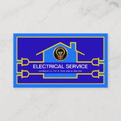 クリエイティブ電気建物回路配線 名刺 (正面)