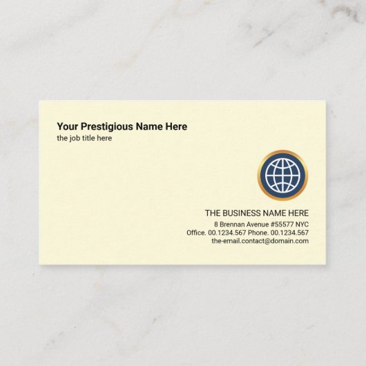 クリエイティブ音声ボックスの引用符の記号 名刺 (裏面)