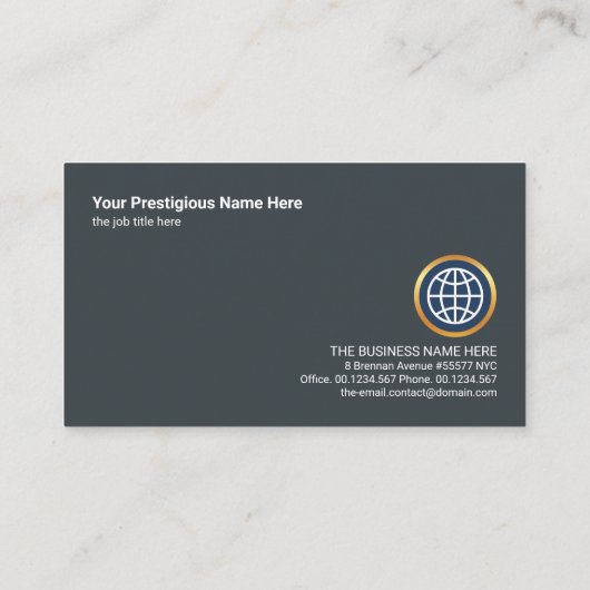 クリエイティブ音声ボックス引用符PR HRマネージャ 名刺 (裏面)