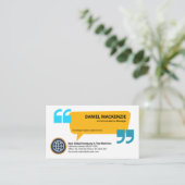 クリエイティブ音声ボックス見積もりPR通信 名刺 (スタンド正面)