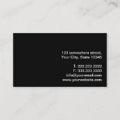 クリエイティブ魚釣りガイドプロフェッショナル 名刺 (裏面)