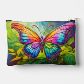 クリエイティブ鮮やかバタフライアート アクセサリーポーチ (裏面)