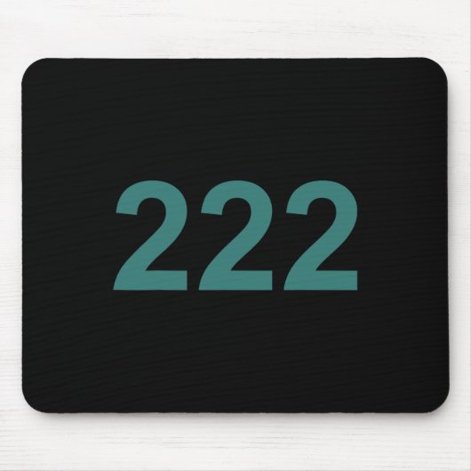 クリエイティブ222デザイン衣装アイディア株式会社Number 222 マウスパッド (正面)
