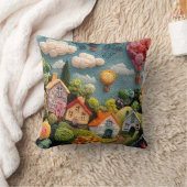 クリエイティブ, お洒落ミニマリスト クッション (ブランケット)