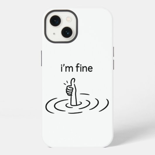 クリエイティブ, お洒落ミニマリスト iPhoneケース (裏面)