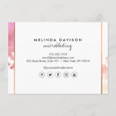 クリエイティブ ウォーターカラー アイブロウ マイクロブレーディング ギフト (裏面)