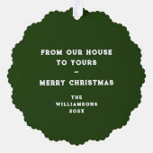 クリエイティブ オーナメントカード (裏面)