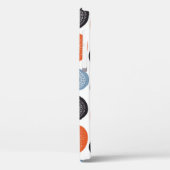 クリエイティブ、カラフル幾何学円パターン。 Case-Mate iPhoneケース (裏面 / 左)