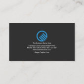 クリエイティブ·コンピュータ·マ縁どウスくもの巣技術 名刺 (裏面)