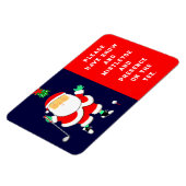クリエイティブ ゴルフ クリスマス マグネット (左側)