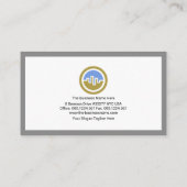 クリエイティブ·スタイリッシュボックス·フレーム創設者CEO 名刺 (裏面)