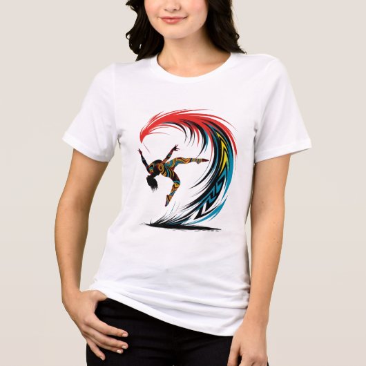 クリエイティブ トライブレンドTシャツ (正面)