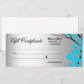 クリエイティブ ブランチ ギフト 証明書 招待状 (正面/裏面)