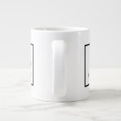 クリエイティブ、分析、情熱的な専門マグカップ ジャンボコーヒーマグカップ (裏面)