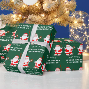 クリエイティブ 野球 クリスマス ホリデー ギフト ラッピングペーパー