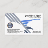 クリエイティブ《鳥》ハヤブサイーグルウィングススタートアップCEO創設者 名刺 (正面)