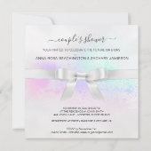 *~*クリエイティブAR18アートフォトカップルのシャワー 招待状 (裏面)