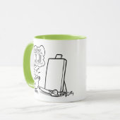 クリエイティブBLOCK by Jeff Willis Art マグカップ (正面左)