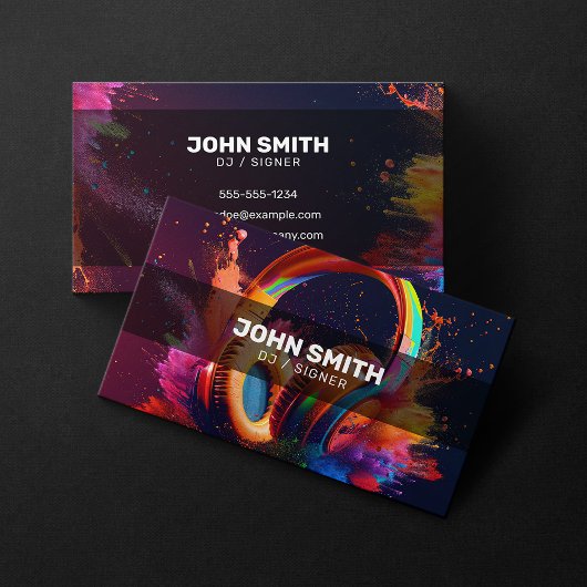 クリエイティブDJ Signer Songwriter Music DJsカラオケ 名刺