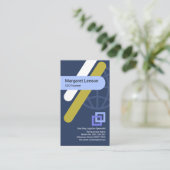 クリエイティブGlobal Crisscross Links CEO創立者 名刺 (スタンド正面)