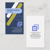 クリエイティブGlobal Crisscross Links CEO創立者 名刺 (正面/裏面)