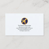 クリエイティブGlobal Logistics Quadrantアカウントマネージャ 名刺 (裏面)