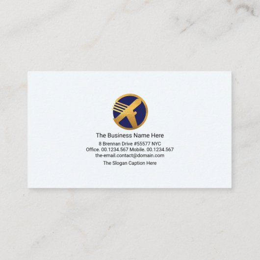 クリエイティブGlobal Logistics Quadrantアカウントマネージャ 名刺 (裏面)