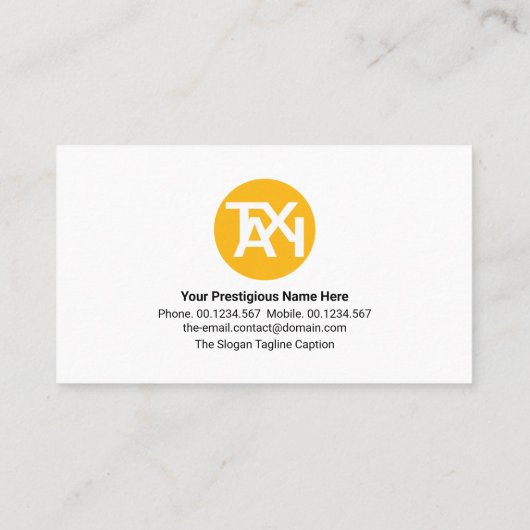 クリエイティブHello Language Greetingsプライベートドライバ 名刺 (裏面)