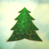 クリエレガントスマスツリーの窓がしがみつく ウィンドウサイン (シート3)