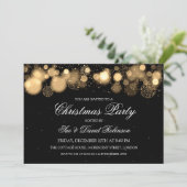 クリエレガントスマスパーティー冬疑問に思金ゴールド 招待状 (スタンド正面)