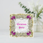 クリエレガントスマスリース白 招待状 (スタンド正面)