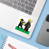 クリエンス国旗、スイス シール (ノートパソコンとiPhone)