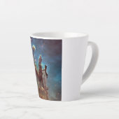 クリエーションの柱イーグルネブラハッブル宇宙 カフェラテマグ (右アングル)