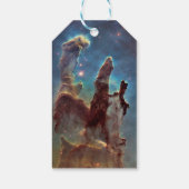 クリエーションの柱イーグルネブラハッブル宇宙 ギフトタグ (裏面)