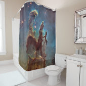 クリエーションの柱イーグルネブラハッブル宇宙 シャワーカーテン (インサイチュ)