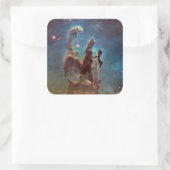 クリエーションの柱イーグルネブラハッブル宇宙 スクエアシール (バッグ)