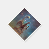 クリエーションの柱イーグルネブラハッブル宇宙 スタンダードカクテルナプキン (角)