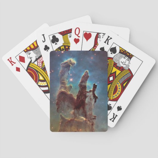 クリエーションの柱イーグルネブラハッブル宇宙 トランプ (裏面)