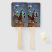 クリエーションの柱イーグルネブラハッブル宇宙 ハンドファン (正面&裏面)