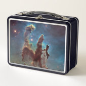 クリエーションの柱イーグルネブラハッブル宇宙 メタルランチボックス (正面)