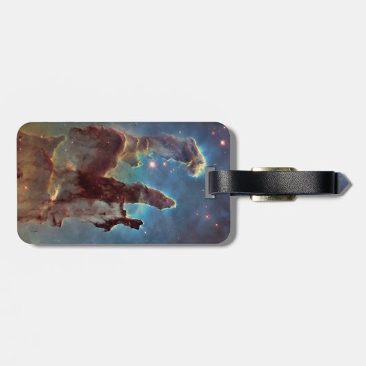 クリエーションの柱イーグルネブラハッブル宇宙 ラゲッジタグ (裏面横)