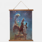 クリエーションの柱イーグルネブラハッブル宇宙 吊り下げ型タペストリー (正面)