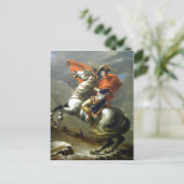 クリエーター：ジャック・ルイ・デイヴィッド・ナポレオン？berschreitet ポストカード (スタンド正面)