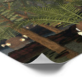 クリオロフォサウルス恐竜 – 3D 描写 ポスター (角)