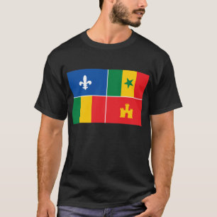 クリオールの旗のTシャツ Tシャツ