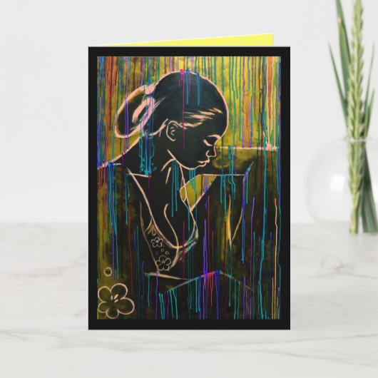 クリオールの金ゴールドの青 カード (正面)