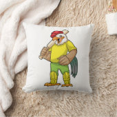 クリケットこうもりでバスマンとしてルースター クッション (ブランケット)