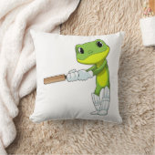 クリケットでカエルこうもり クッション (ブランケット)