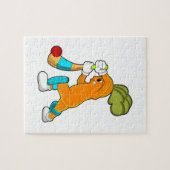 クリケットでニンジンこうもり ジグソーパズル (横)