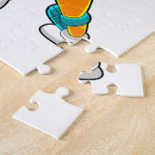 クリケットでニンジンこうもり ジグソーパズル (側面)